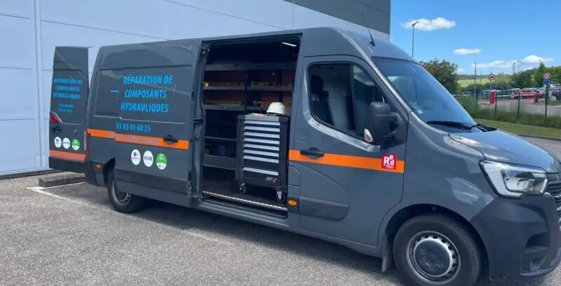 Camion d'intervention sur site